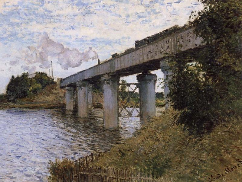 Claude Monet The Railway Bridge